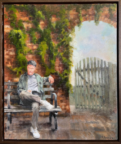 On the bench