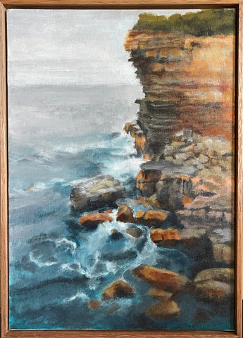 Passing time through the cliff