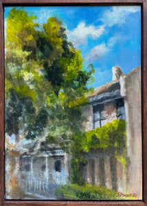 A window from three weeds